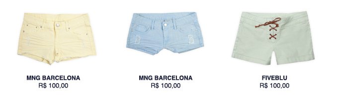 Shorts. Confira!