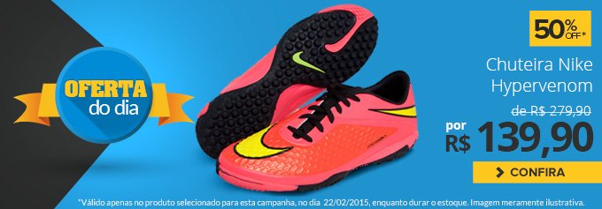 Oferta do dia! Nike Hypervenom