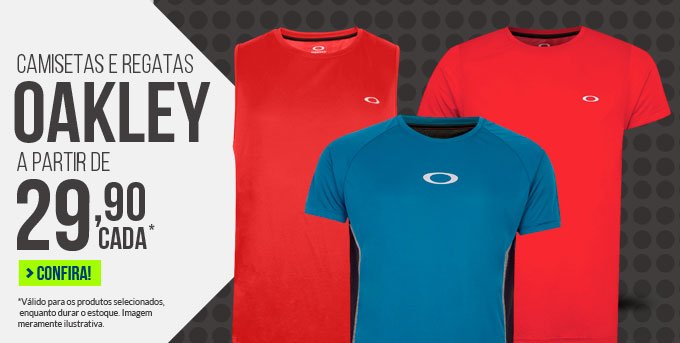 Camisetas e Regatas Oakley