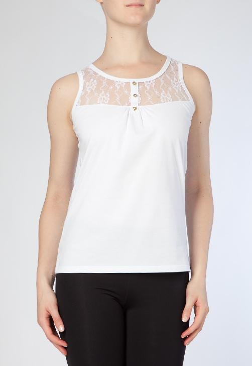 Blusa FiveBlu Renda Branca - feminino cod. 1185190