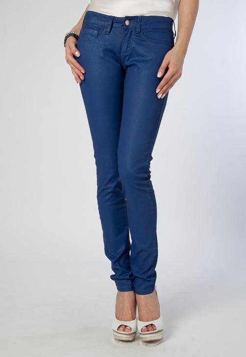 Calça Sarja Skinny Acostamento Intension Azul - feminino